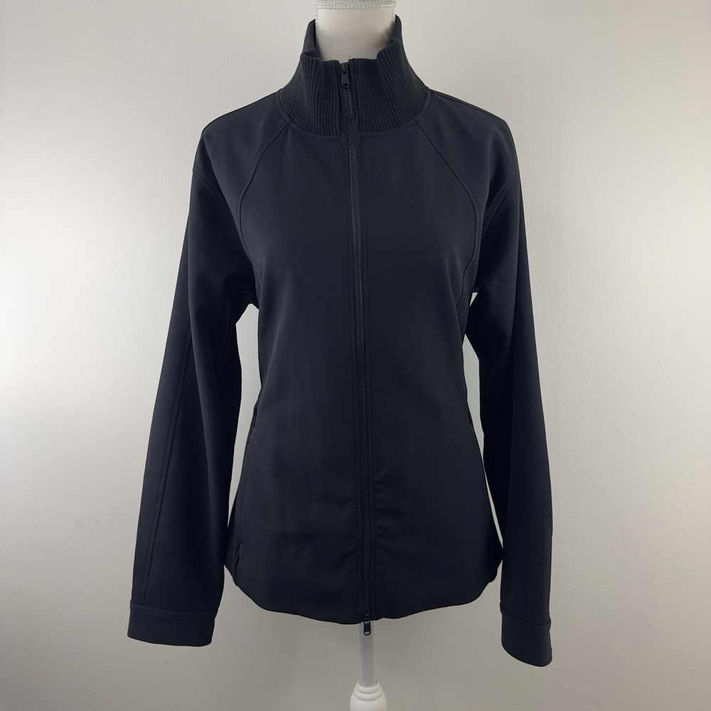 Athleta Women's Black Full Zip Performance Jacket Size Medium‎
